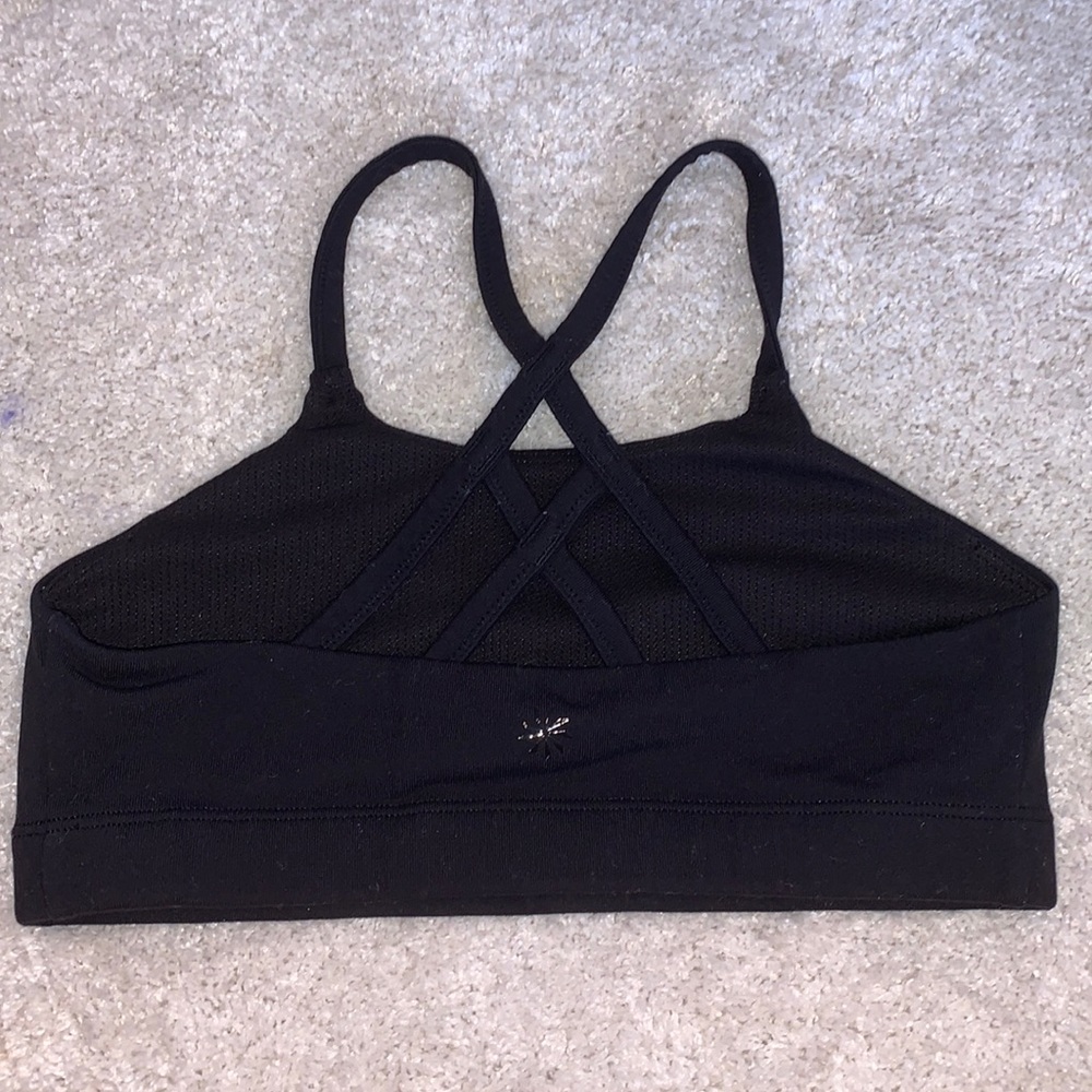 Black Athleta Girl Got Your Back Bra Size M 8/10
